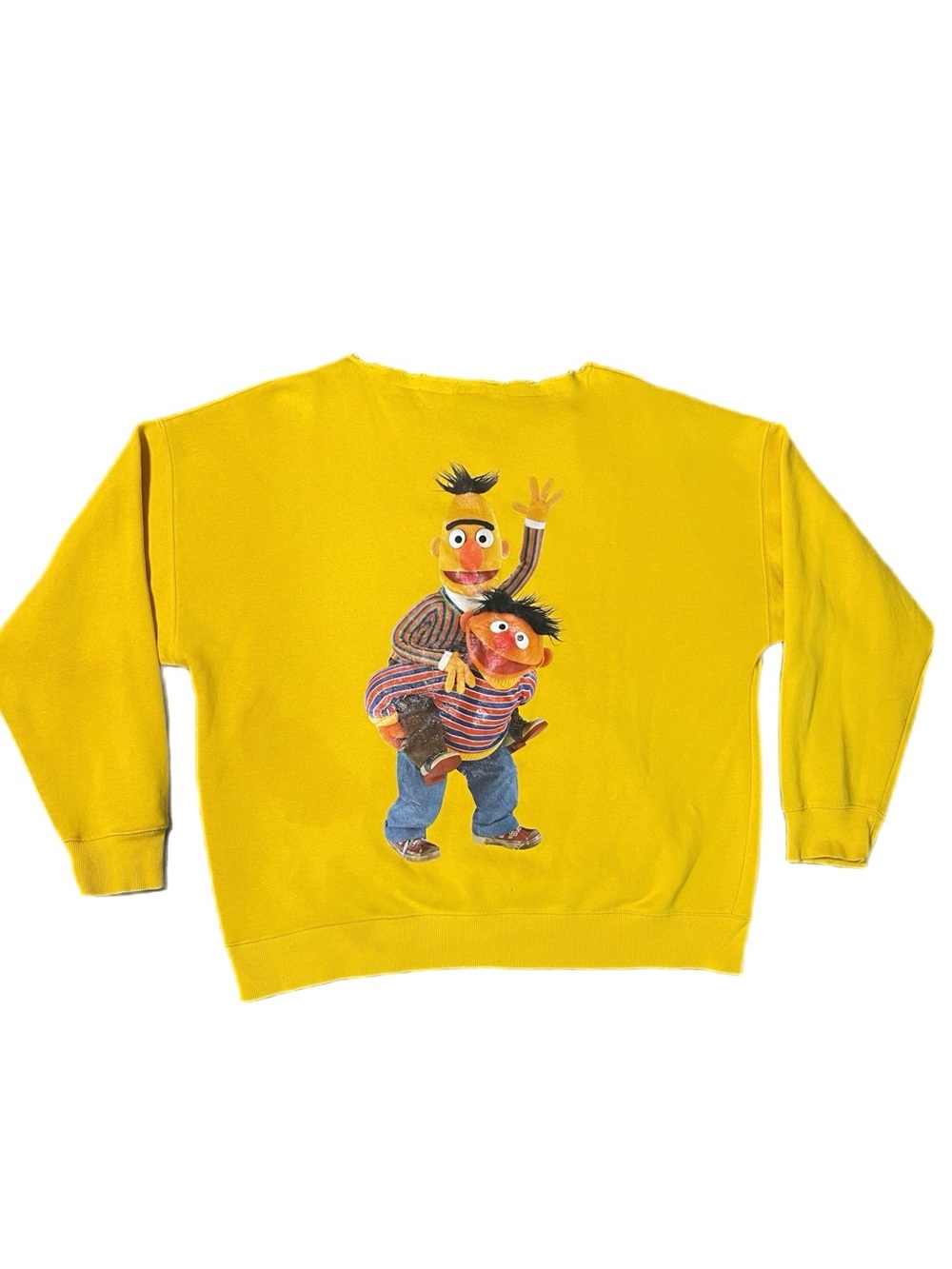 Y2K H&M x Sesame Street Bert and Ernie Crewneck Sweatshirt